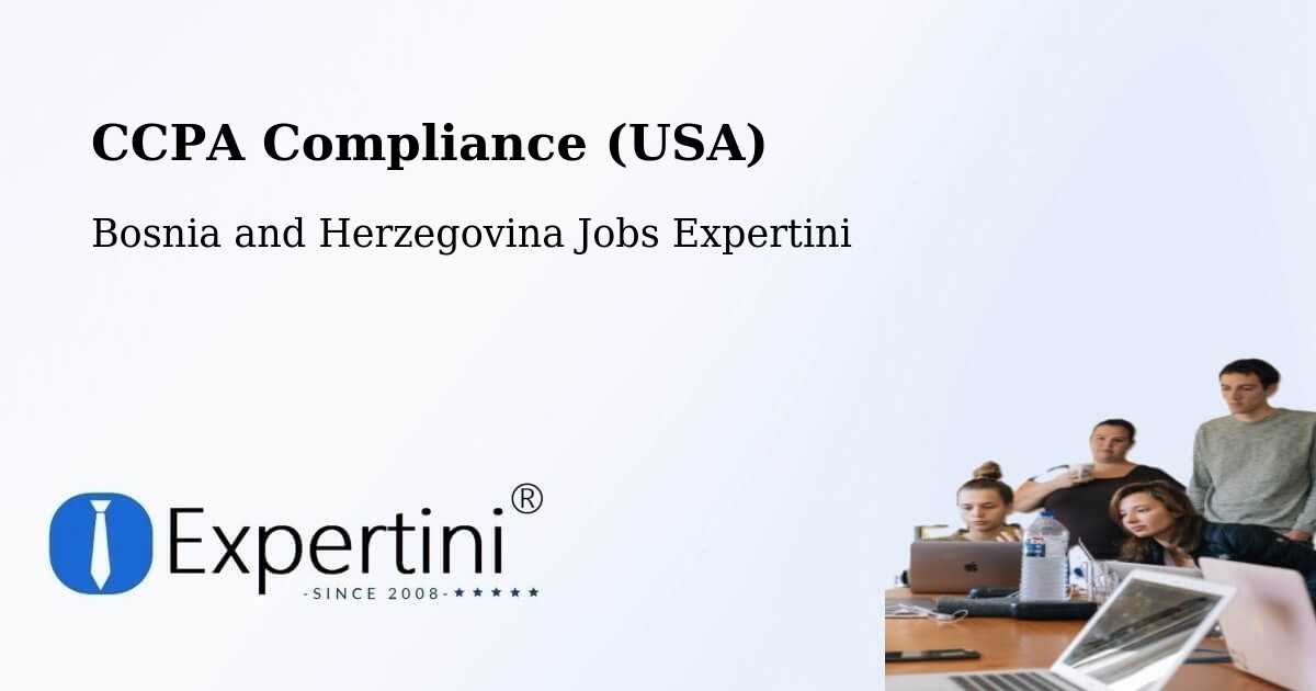 CCPA Privacy Rights & Compliance Notice – Cim - Bosnia and Herzegovina Jobs Expertini