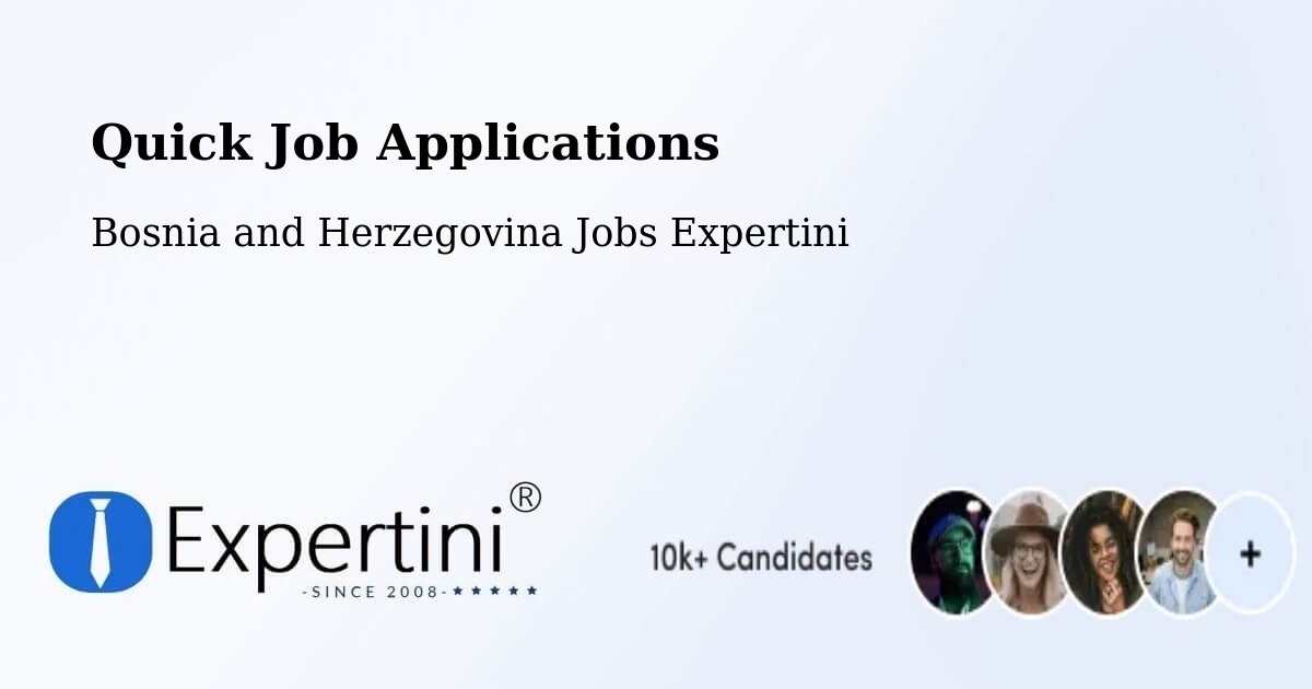Quick Apply Feature – Cim - Bosnia and Herzegovina Jobs Expertini