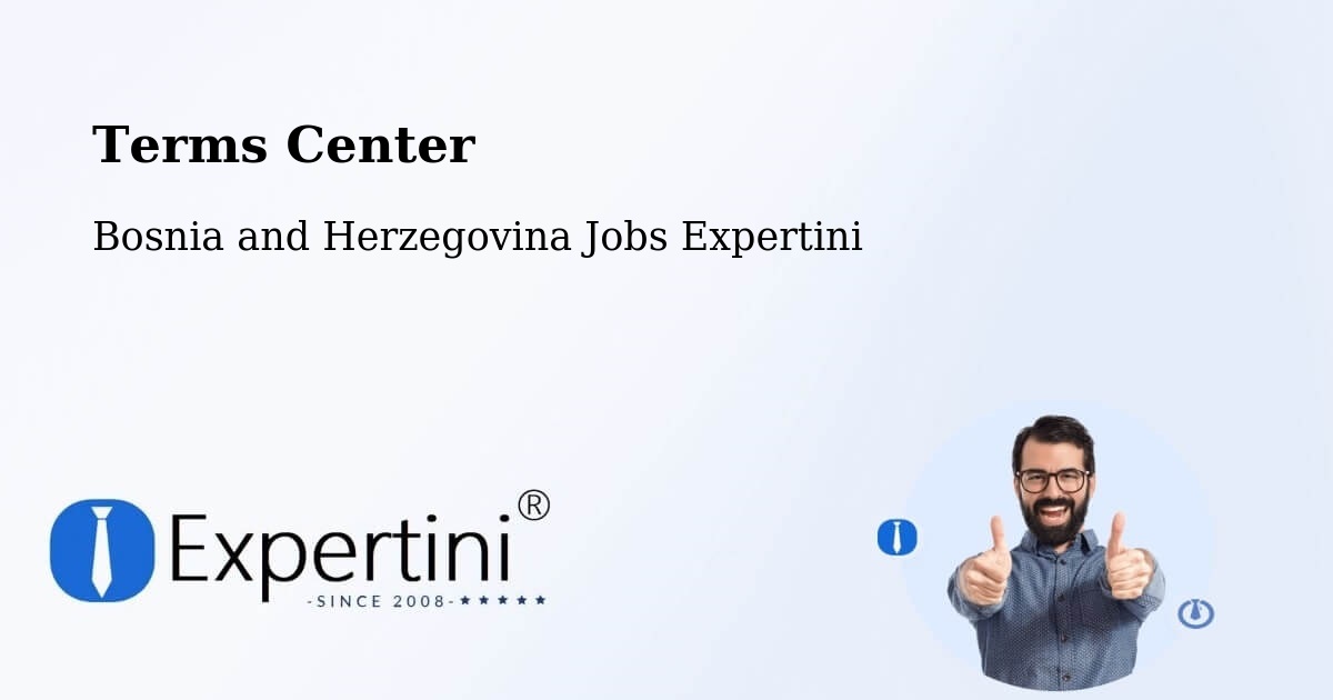 Terms of Service – Cim - Bosnia and Herzegovina Jobs Expertini